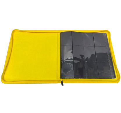 KamiTech Zip Binder 12 Pocket - Yellow