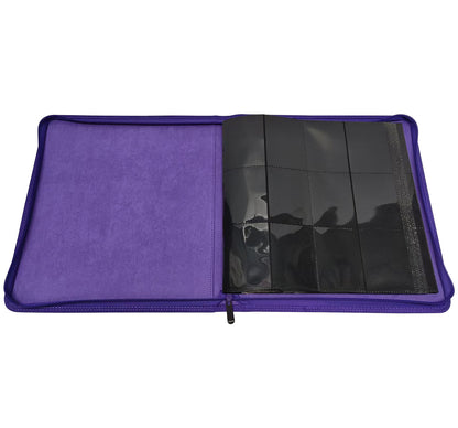 KamiTech Zip Binder 12 Pocket - Purple