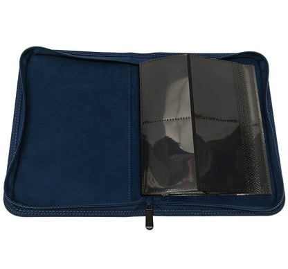 KamiTech Zip Binder 4 Pocket - Blue
