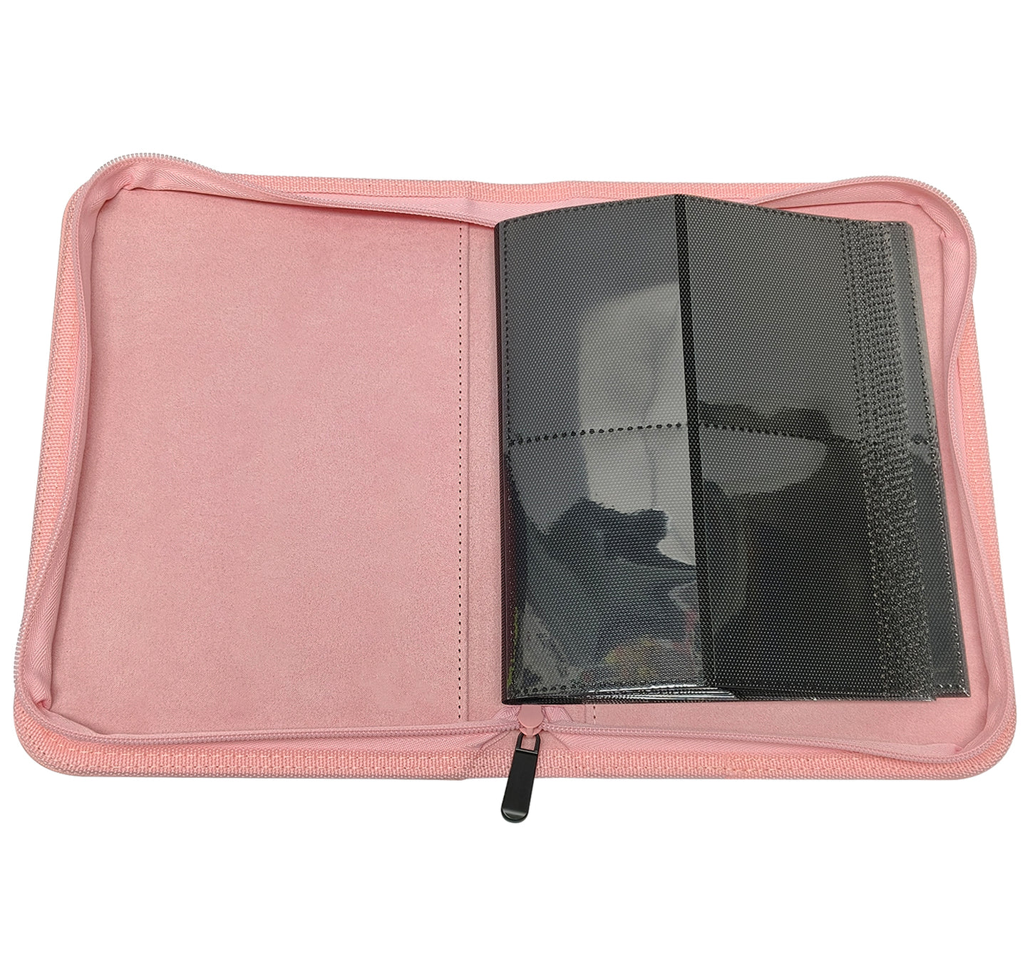 KamiTech Zip Binder 4 Pocket - Pink