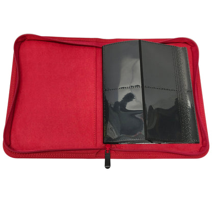 KamiTech Zip Binder 4 Pocket - Red