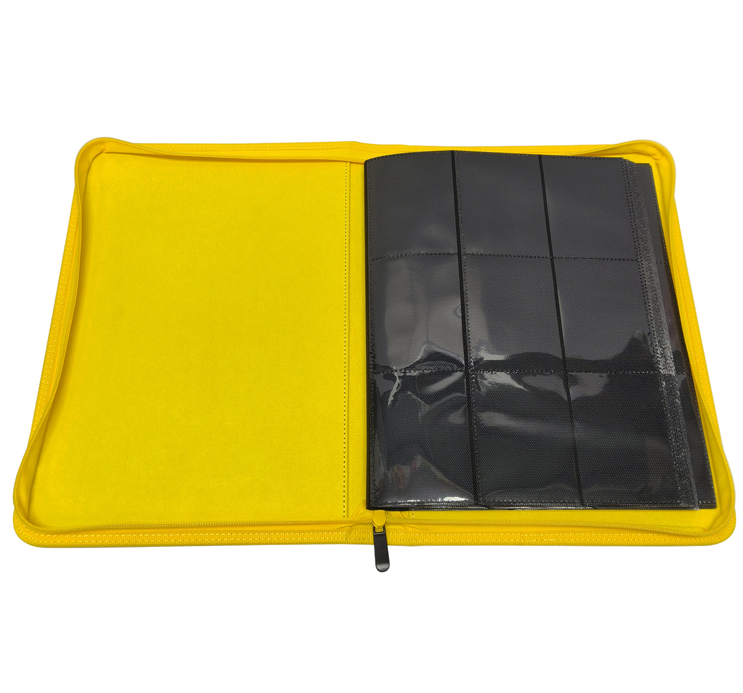 KamiTech Zip Binder 9 Pocket - Yellow