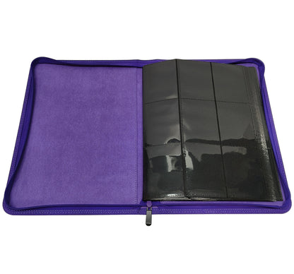 KamiTech Zip Binder 9 Pocket - Purple