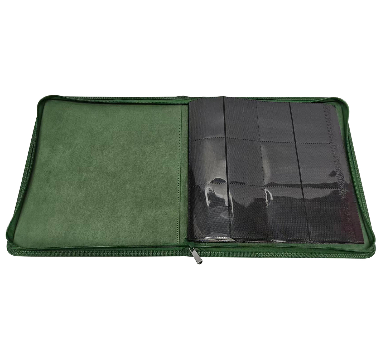 KamiTech Zip Binder 12 Pocket - Green