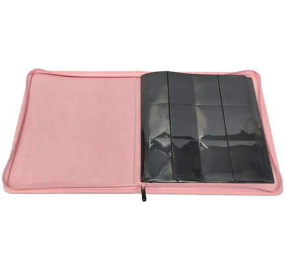 KamiTech Zip Binder 12 Pocket - Pink