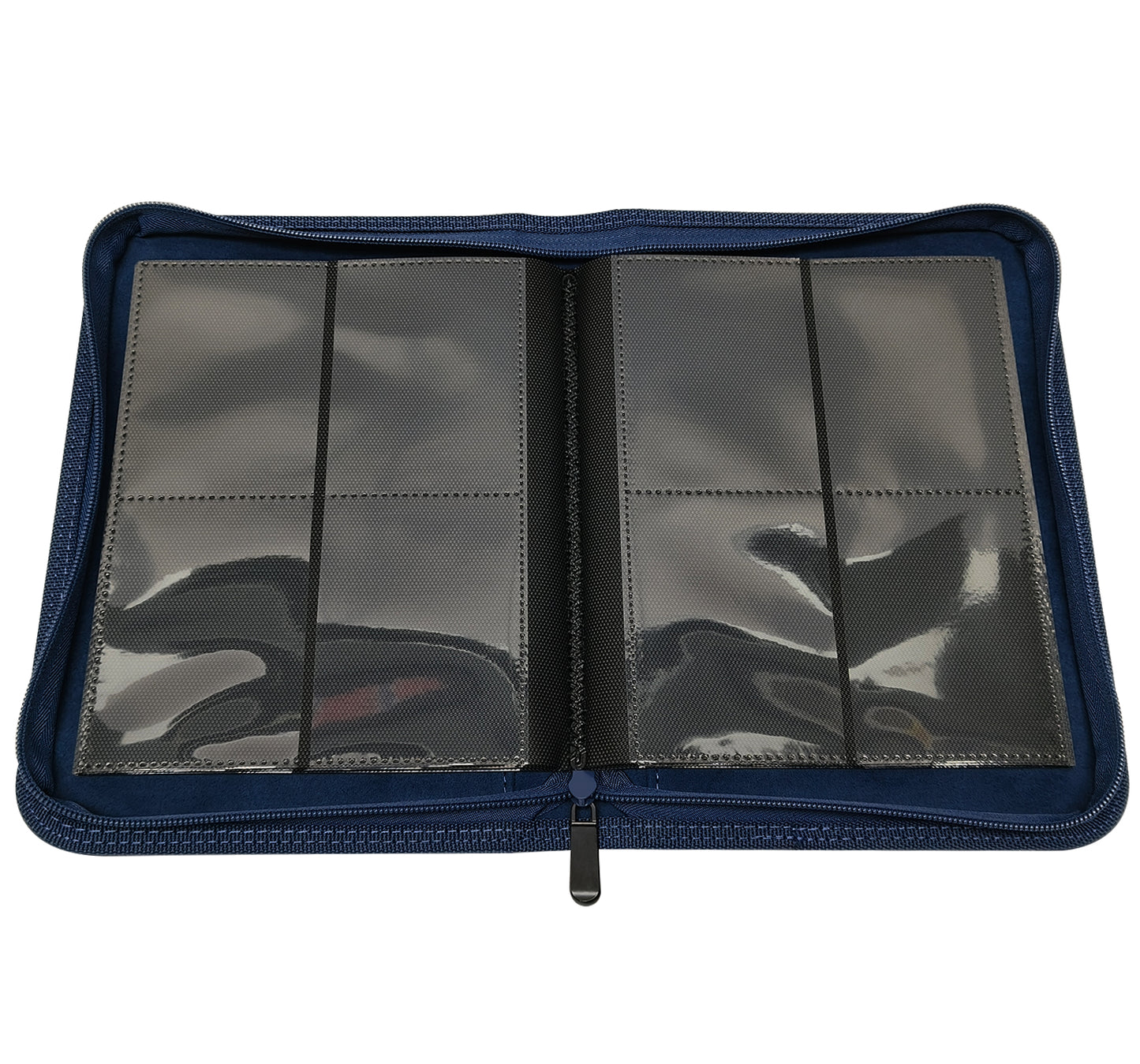 KamiTech Zip Binder 4 Pocket - Blue