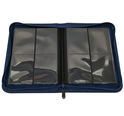 KamiTech Zip Binder 4 Pocket - Blue