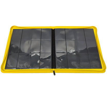 KamiTech Zip Binder 12 Pocket - Yellow