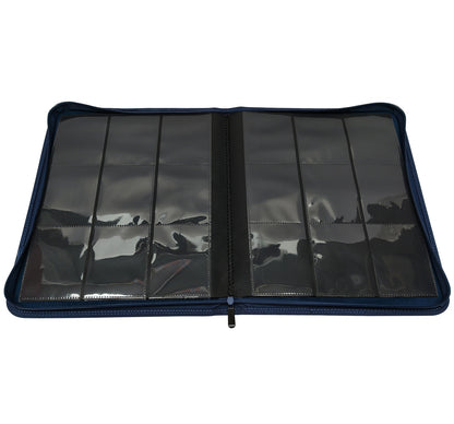 KamiTech Zip Top Loader Binder - Blue