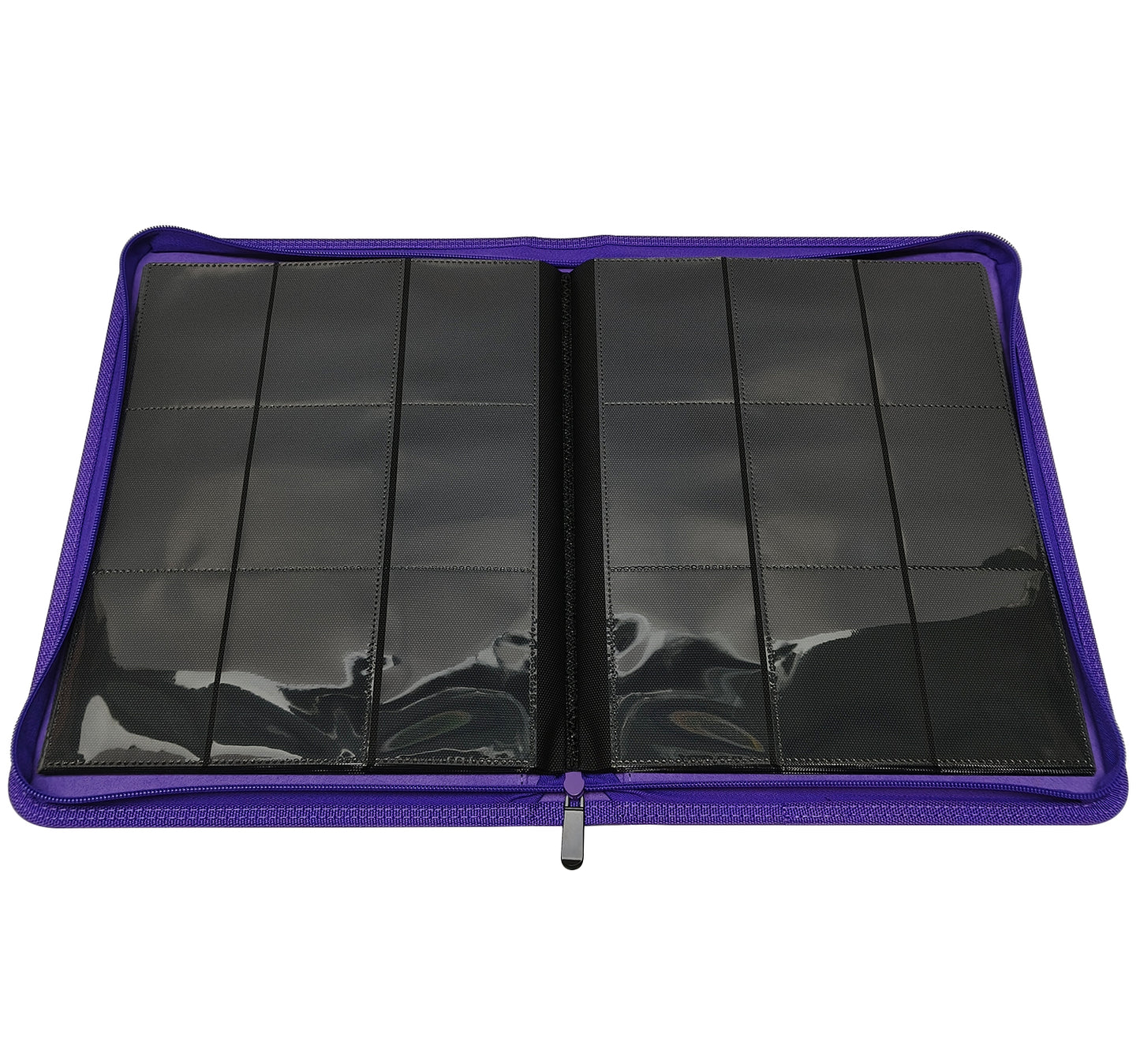 KamiTech Zip Binder 9 Pocket - Purple