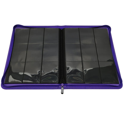 KamiTech Zip Binder 9 Pocket - Purple