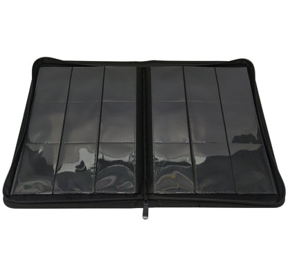 KamiTech Zip Binder 9 Pocket - Black