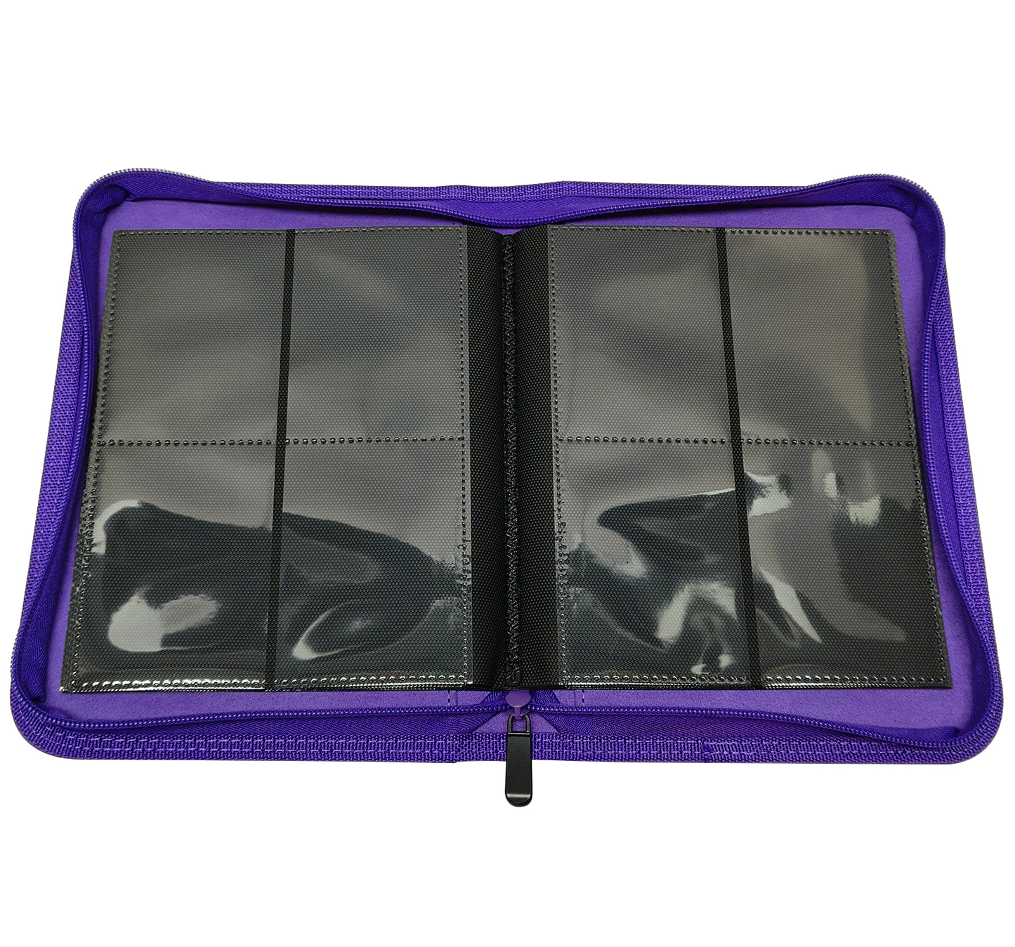 KamiTech Zip Binder 4 Pocket - Purple