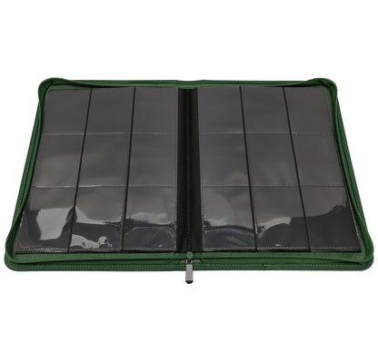 KamiTech Zip Binder 9 Pocket - Green