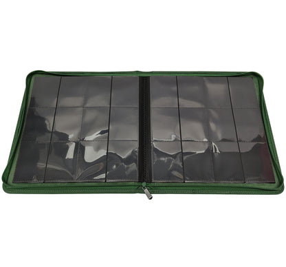 KamiTech Zip Binder 12 Pocket - Green