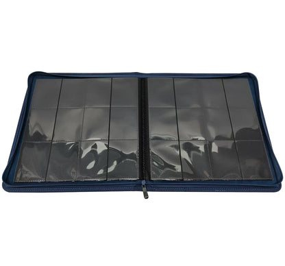 KamiTech Zip Binder 12 Pocket - Blue