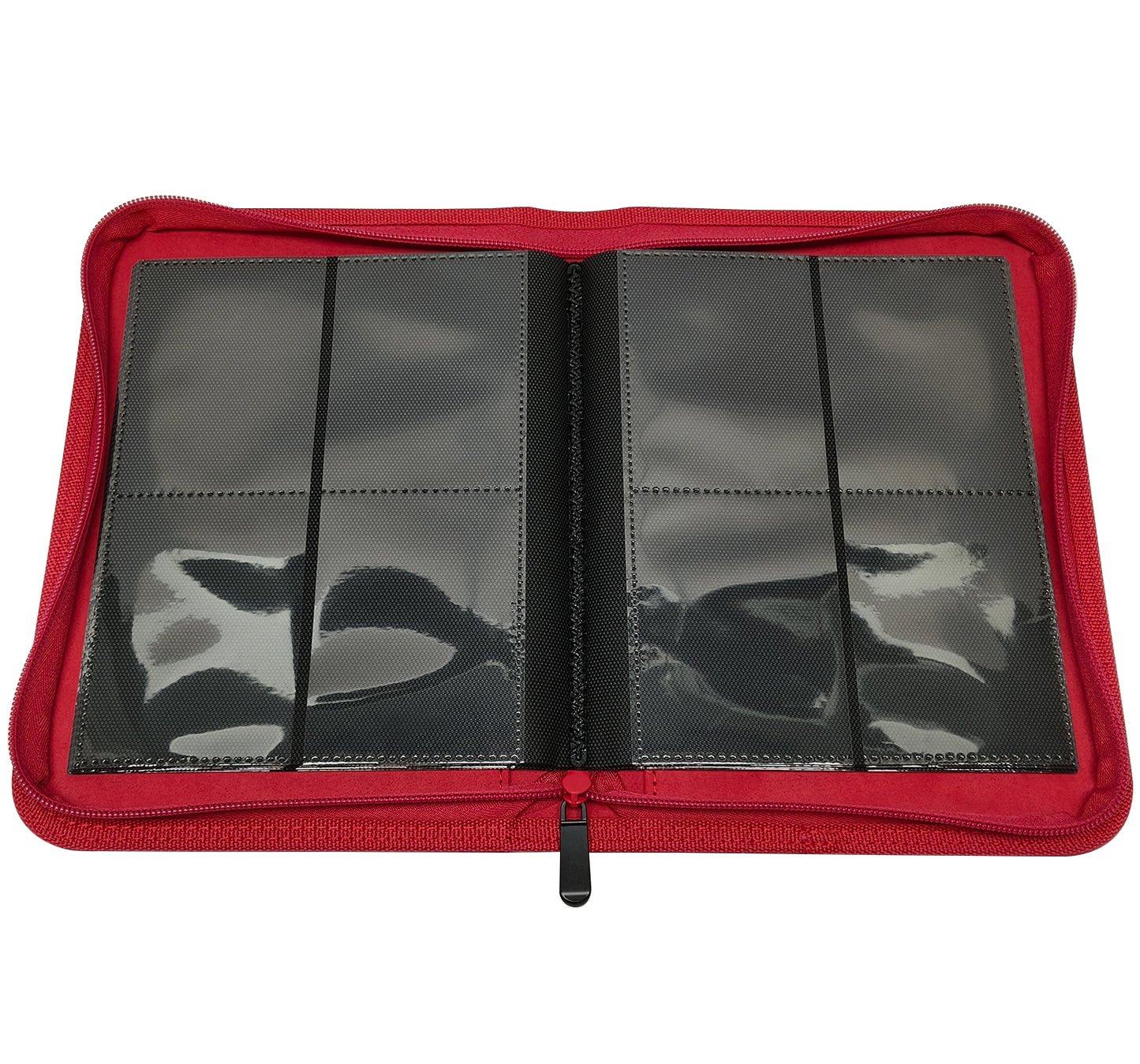 KamiTech Zip Binder 4 Pocket - Red
