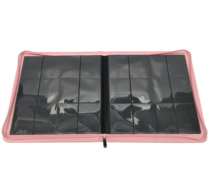 KamiTech Zip Binder 12 Pocket - Pink