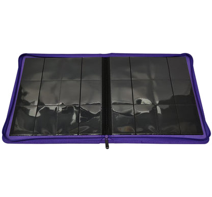 KamiTech Zip Binder 12 Pocket - Purple