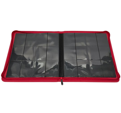 KamiTech Zip Binder 12 Pocket - Red