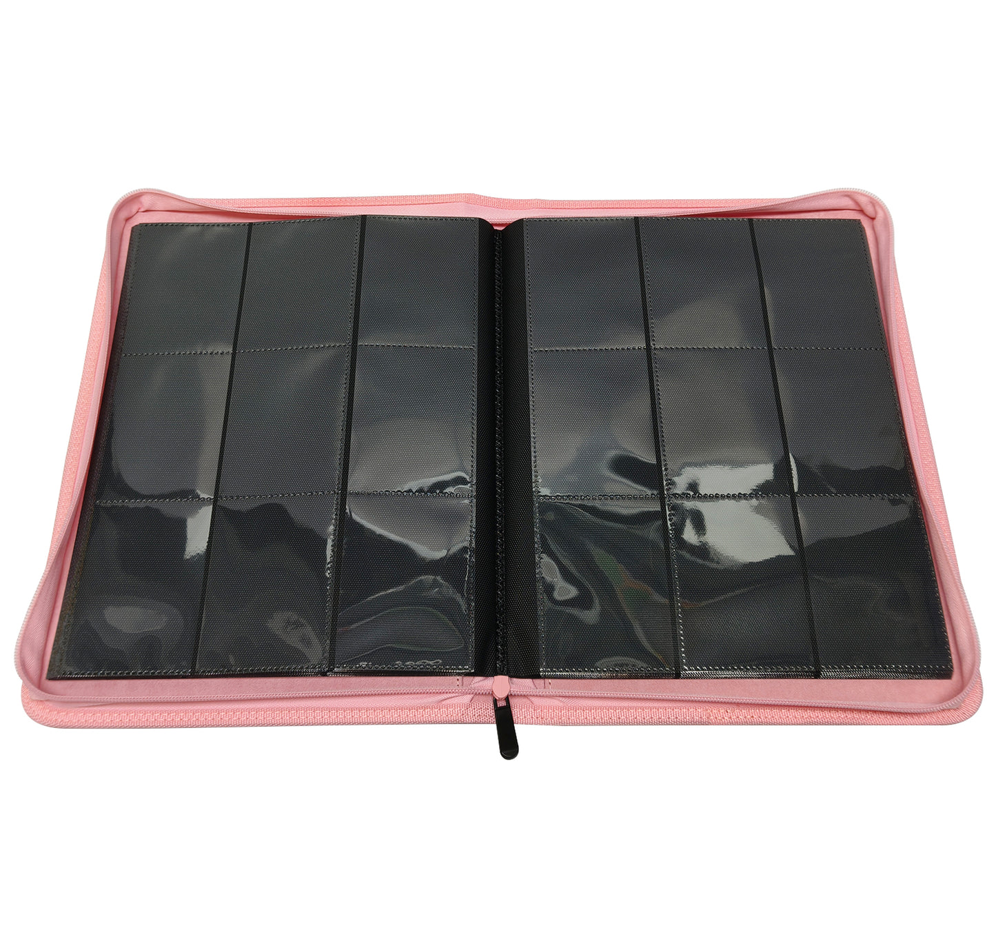 KamiTech Zip Binder 9 Pocket - Pink
