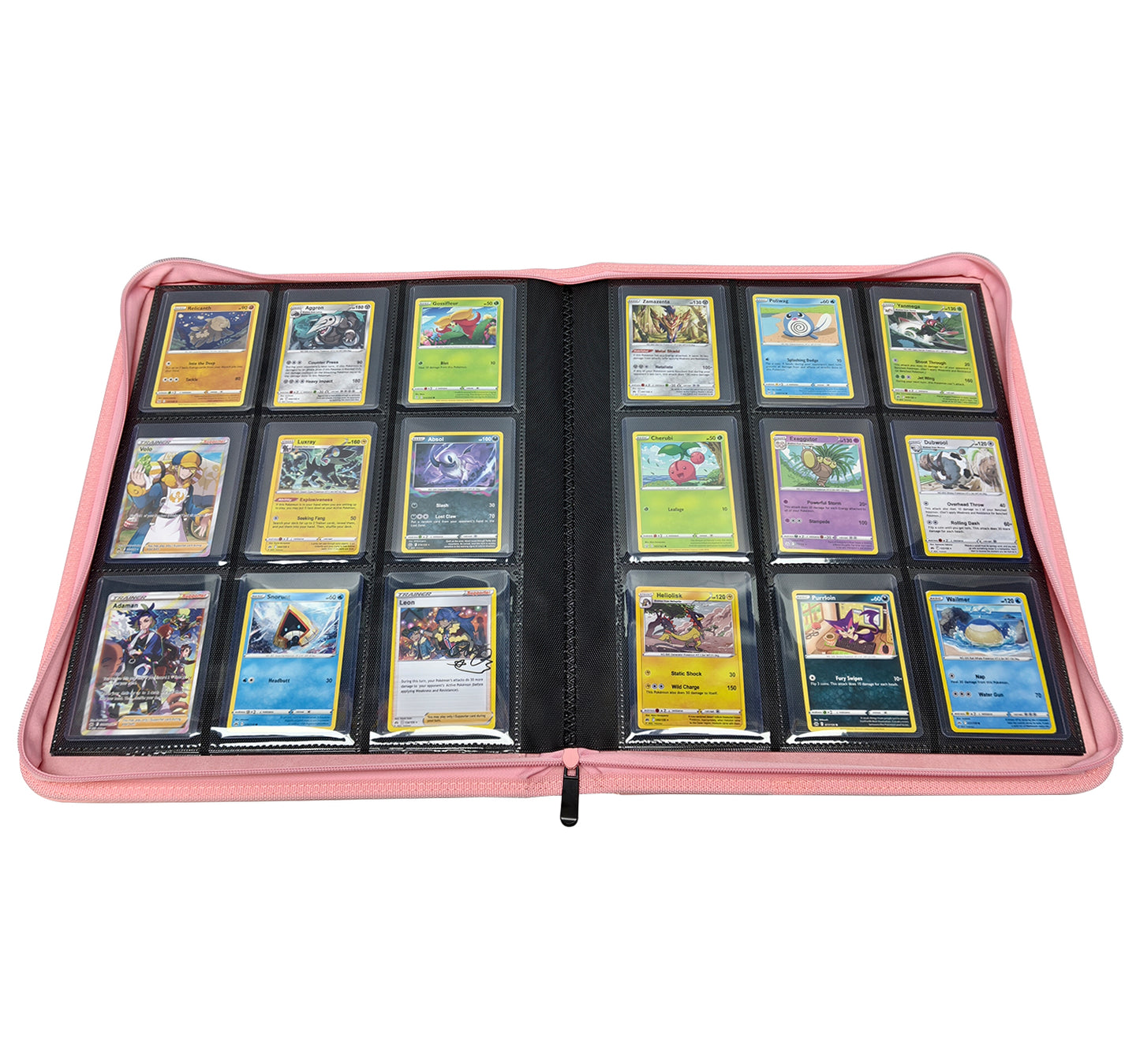 KamiTech Zip Top Loader Binder - Pink